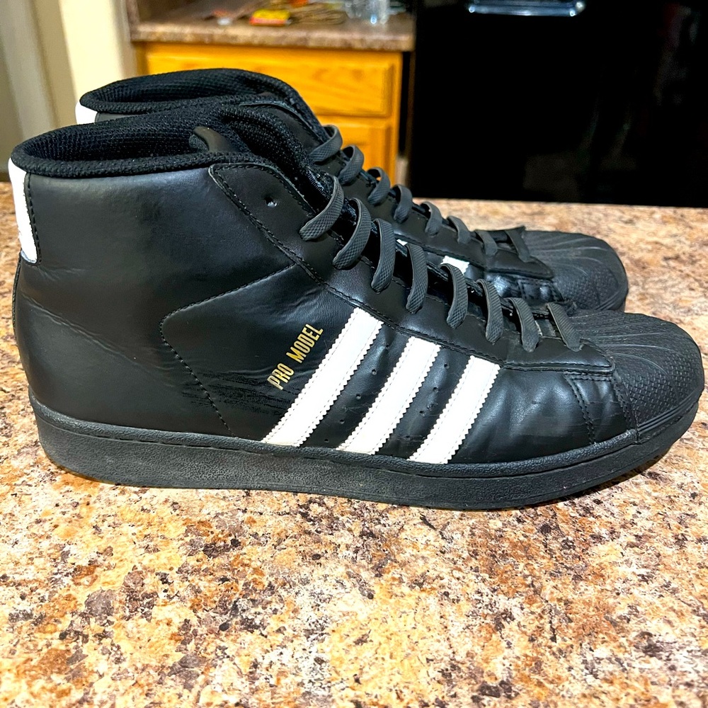 Adidas original Pro Model “Superstar Hightop” size 12 men